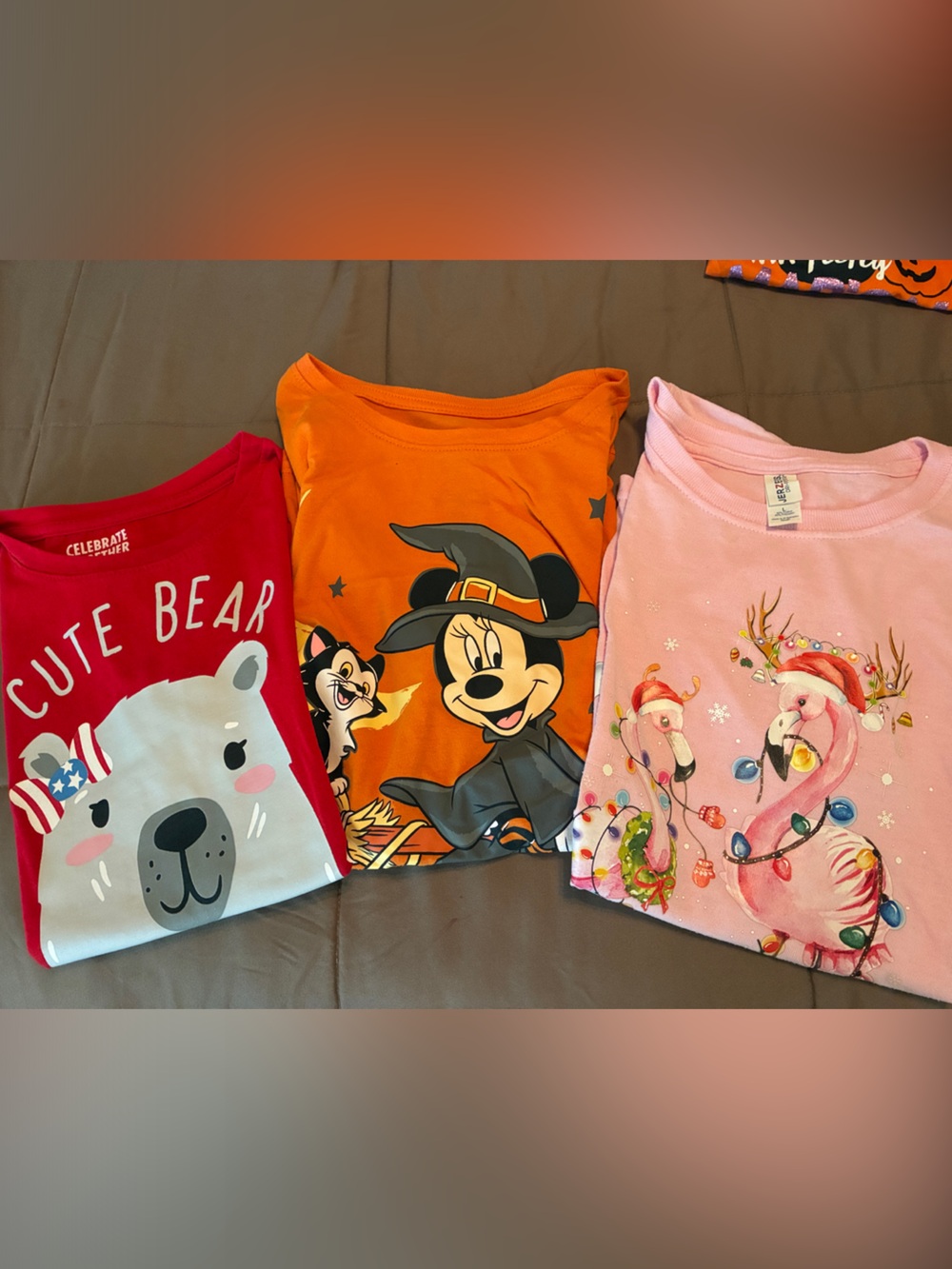 Holiday shirts- Girls L-10/12